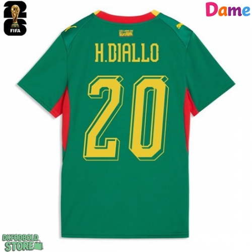 Senegal Habib Diallo #20 Replika Udebanetrøje Dame VM 2026 Kortærmet